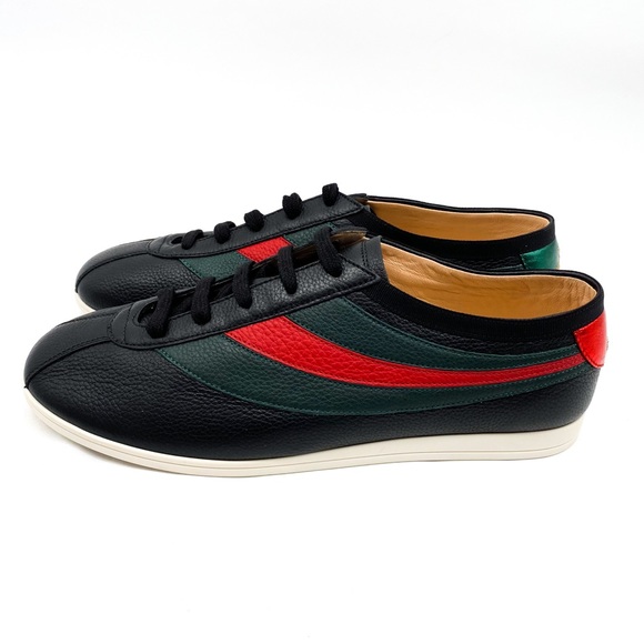 GUCCI Falacer Hebron Sneaker Black Men 8 US 483266 - Picture 6 of 16